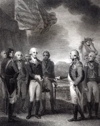 Reddition de Lord Cornwallis à Yorktown, 1781